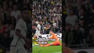 The Miracle Comeback That Left Dortmund Stunned ⚽️ realmadrid viniciusjr ucl footballshorts [upl. by Ryle]