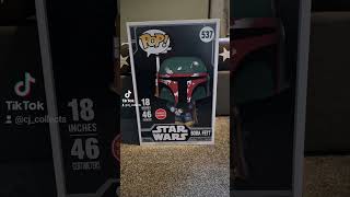 Boba Fett 18 inch Funko Pop Full video on My page [upl. by Axel]