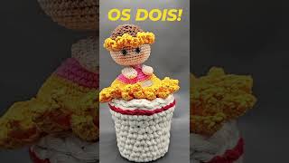 É FLOR OU BONECA 🌻 amigurumi [upl. by Hsiwhem519]