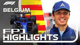 FP1 Highlights  2024 Belgian Grand Prix [upl. by Repohtsirhc]