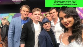 Henry Danger Cast Interview With Alexisjoyvipaccess  2019 Nickelodeon KCA [upl. by Hatti225]