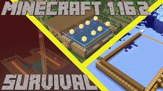 Minecraft 116 Survival  How to Make a Hoglin Farm Ice Farm amp Flower Farm in Survival Avomancia 11 [upl. by Adnoma]