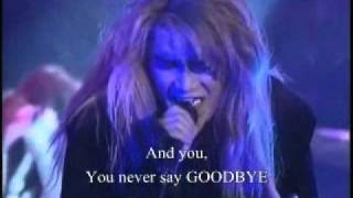 X Japan Tears with Lyrics Full Song Fan [upl. by Feinleib417]