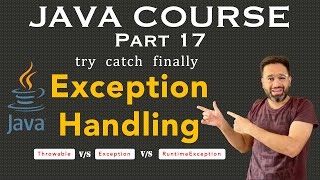 Complete JAVA Course  Part 17  Exception Handling  JAVA Programming Language [upl. by Luigi283]