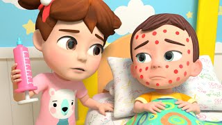 Im Sick😰 Boo Boo Song  Baby songs  Nursery Rhymes amp Kids Songs [upl. by Yedorb]