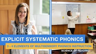 4 Elements of Multisensory Phonics Instruction  Science of Reading [upl. by Kanor423]