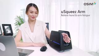 OSIM uSqueez Arm Massager [upl. by Aleibarg]