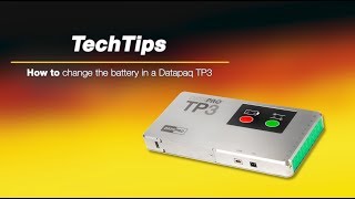 Datapaq How to change the battery in a Datapaq TP3 [upl. by Fern128]