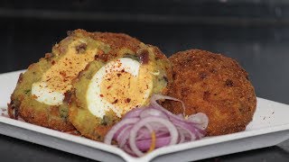 Dimer Devil  Deviled egg  Famous Bengali Street Food  Dimer Chop [upl. by Lait]