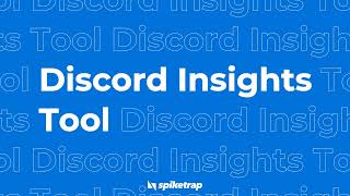 Discord Insights – Server amp Channel Analytics [upl. by Narahs801]