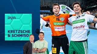 Kretzsche amp Schmiso  Hannover kein Meisterkandidat der DAIKIN HBL  Dyn Handball [upl. by Ingraham]