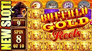 NEW ★FOR FUN★ BUFFALO GOLD REELS SLOT REVIEW 🕹 CASHMAN CASINO APP [upl. by Ahsekahs733]