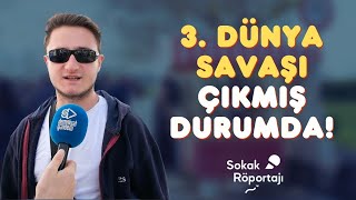 quotÖlürüm de vatanı terk etmemquot  3 Dünya Savaşı Çıkar Mı sokakroportajlari [upl. by Sugar]