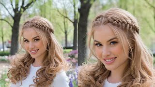 Trending Hairstyle For Girlseasy amp attractive hairstyles hairstylessimple hairstyles [upl. by Janeta679]