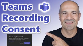 How to enable participant agreement for recording and transcription in Teams [upl. by Mathur]