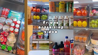 ✨Satisfying fridge organizing and restocking videos 🧊🍨 ASMR satisfying 🎙️ tiktok compilations [upl. by Nat]