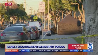 Deadly shooting takes place outside elementary school in Cudahy [upl. by Koenraad399]