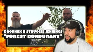 FIRST TIME LISTENING  Brodnax ft Struggle Jennings  quotForrest Bondurantquot  THIS IS A DUO [upl. by Jerad]