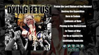 DYING FETUS  Destroy The Opposition Full Album Stream [upl. by Laufer]