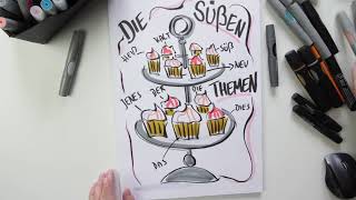 Flipchart gestalten  Agenda Muffins [upl. by Linell239]