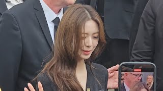 Itzy Shin Yuna 유나  Ganni Event in Paris for the Paris Fashion Week [upl. by Longo]