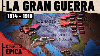 Primera Guerra Mundial 19141918  Documental Todas las partes [upl. by Ellata]