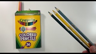 Crayola Colored Pencils 36 Count Unboxing [upl. by Phira693]