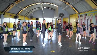 Los 4  Burbujas De Amor Coreografía  P14  XFIT💚 [upl. by Urquhart458]