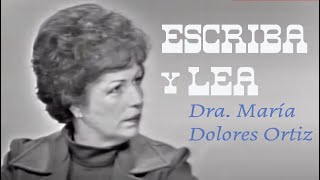 🇨🇺 Escriba y Lea  Dra Ortiz [upl. by Dannon]