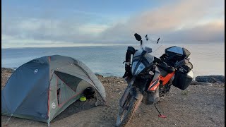 Tuktoyaktuk motorcycle trip 2023 The Dempster Highway on my KTM 890 Adventure [upl. by Atteyek]