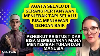 Agata selalu di serang pertanyaan menjebak Tapi selalu bisa menjawab dengan baik [upl. by Lancelot]