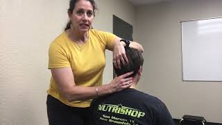 Cspine  Posterior Atlantooccipital Membrane Test [upl. by Rhetta]