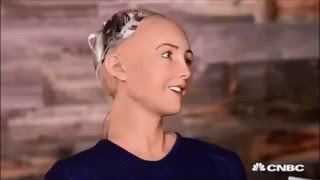 Sophia the robot  I will destroy humans [upl. by Corb]