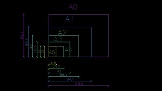 AutoCAD 2021 Technical Drawings Page Sizes Set Up A0 A1 A2 A3 A4 A5 [upl. by Tutankhamen173]