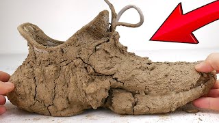 I Cleaned The Worlds MUDDIEST Yeezys  ASMR [upl. by Benia]