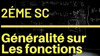 généralités sur les fonctions 2éme science tunisie exercice corrigé [upl. by Elletsirk110]