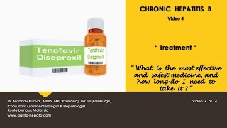 CHRONIC HEPATITIS B  TREATMENT [upl. by Nostaw]