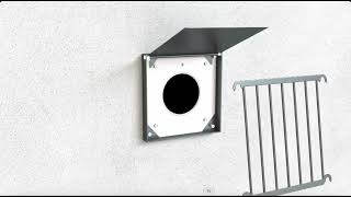 How to install our universal vent cover with Better bird guard™ insert [upl. by Sitra]