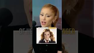 Ariana Grande’s impression of Hermoine Granger 😂 shorts arianagrande harrypotter [upl. by Drawyeh180]