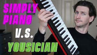 Simply Piano vs Yousician  Honest and Non Sponsored [upl. by Sholem]