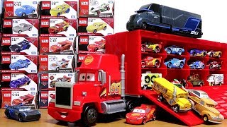 Disney Pixar Cars3 Toy Movie Big Mack Truck Gale Beaufort Battle Crash Cars Tomica [upl. by Enilarac787]