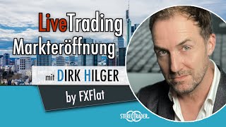 LiveTrading FFM Opening  Di 16124  0845 D HilgerFxFlat [upl. by Eerdna258]