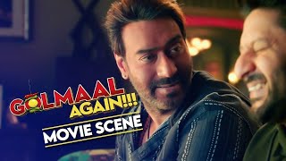 Golmaal Again Movie Scene Ajay Devgns Shocking Treatment for Tusshar and Kunal  Rohit Shetty [upl. by Nerin]