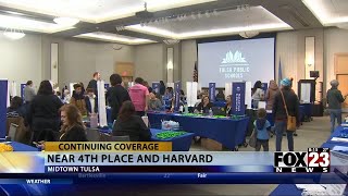 Video Tulsa Public Schools holds 2024 Enrollment Expo [upl. by Allred]