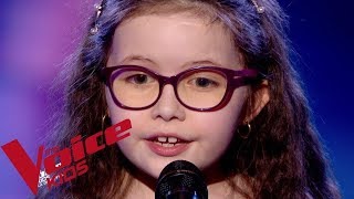 Céline Dion  My heart will go on  Emma  The Voice Kids France 2018  Demifinale [upl. by Aiekahs]