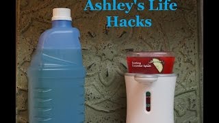 Ashleys Life Hacks Swiffer Wet Jet amp Lysol Hand Soap Dispenser Refills for Life [upl. by Haidedej]