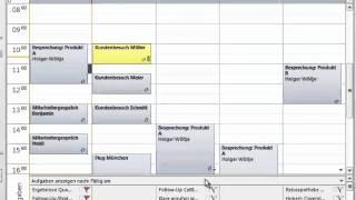 Lektion 32 Gruppieren AufgabenWochenansicht Kalenderwochen  OutlookVideoKurs [upl. by Hutton]