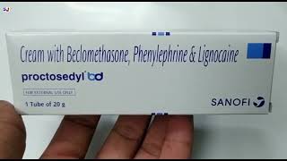 Proctosedyl Bd Cream How to use  Beclomethasone phenylephrine amp Lignocaine Cream Uses  Proctosedyl [upl. by Doolittle]