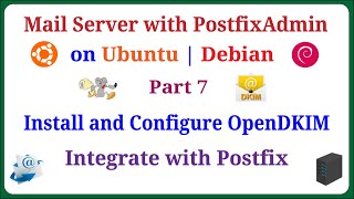 PostfixAdmin  Set Up A Mail Server with PostfixAdmin on Ubuntu  Debian  Part 7 [upl. by Azmah]