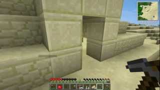 Minecraft  Desert Temple Fail [upl. by Tomi]